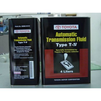 TOYOTA AUTOMATIC TRANSMISSION FLUID(ATF) TYPE: T-IV