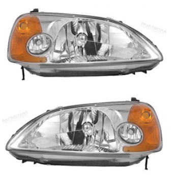 2002 Honda Civic Head Light Lamp (Set)